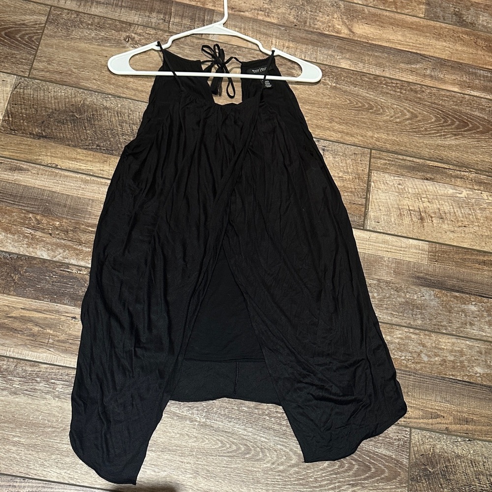 Black Halter Neck Top